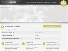 Tablet Screenshot of carredor-conseil.com